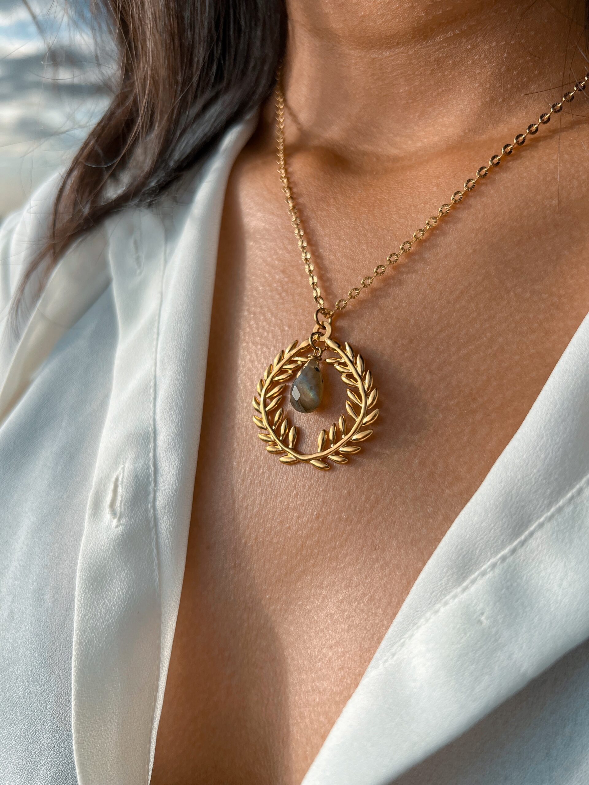 Athena Labradorite Necklace