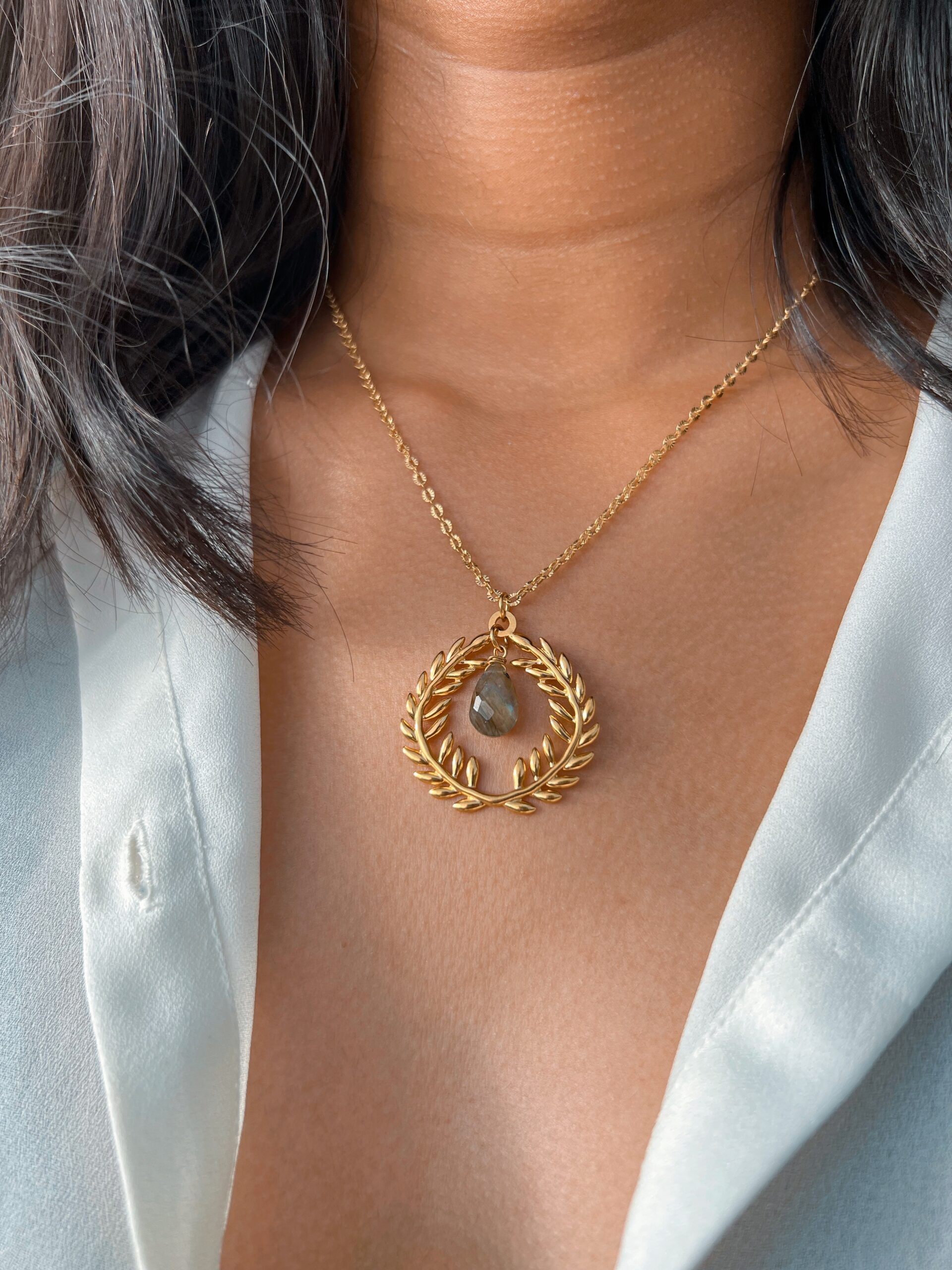 Athena Labradorite Necklace - Image 3