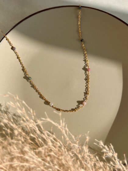 Kaia Mixed Tourmaline Necklace
