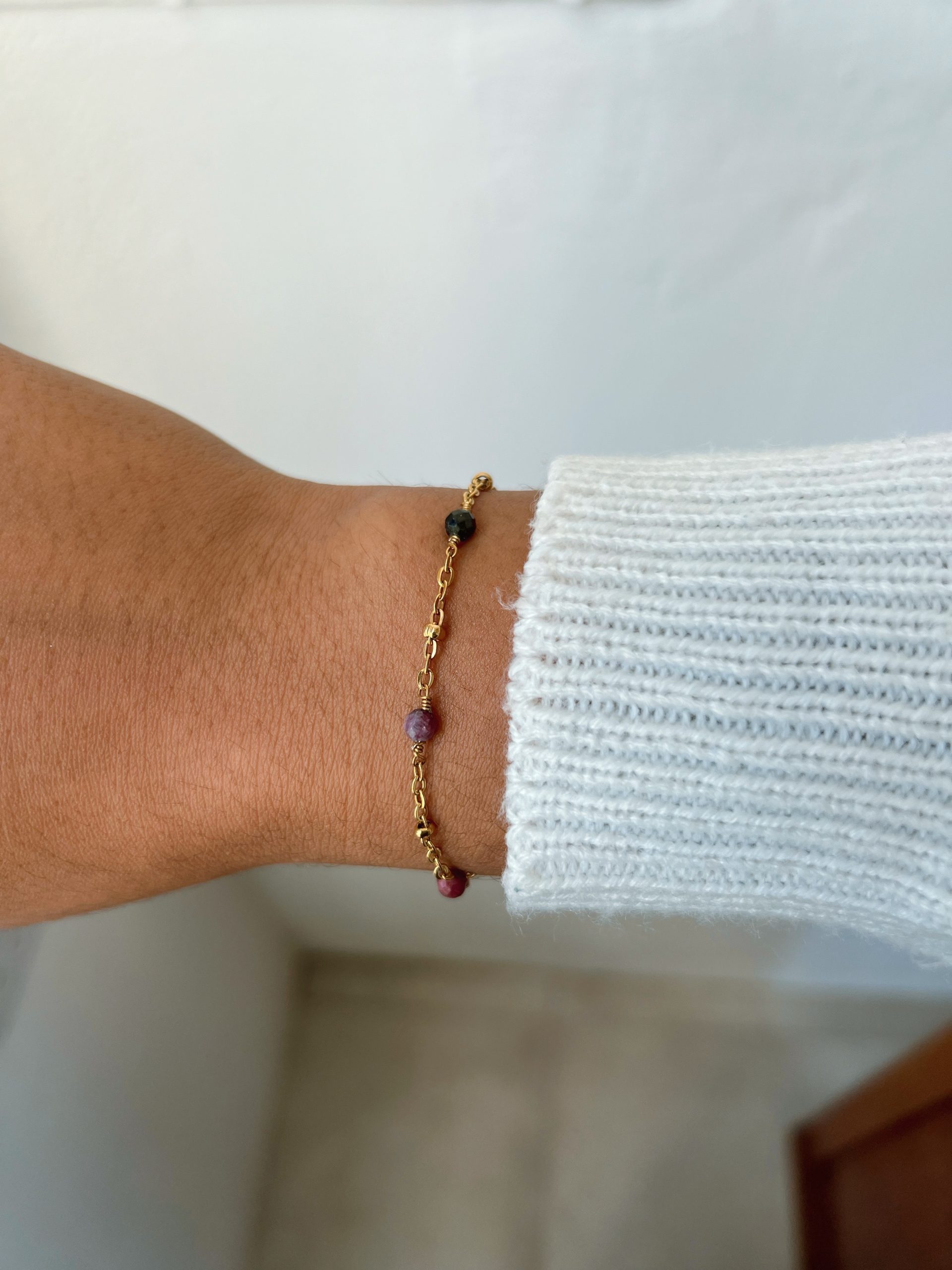 Kaia Mixed Tourmaline Bracelet - Image 5