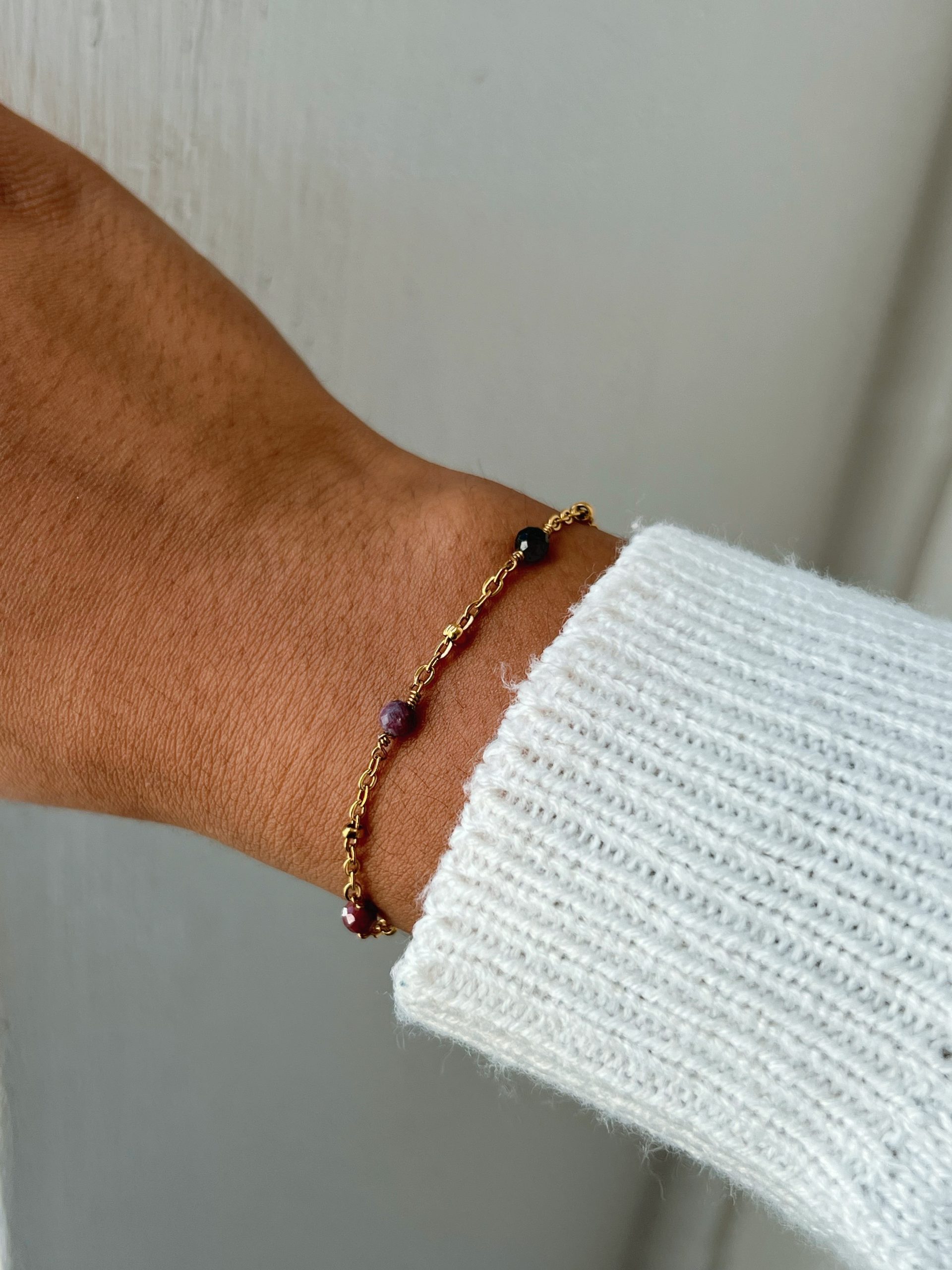 Kaia Mixed Tourmaline Bracelet - Image 4