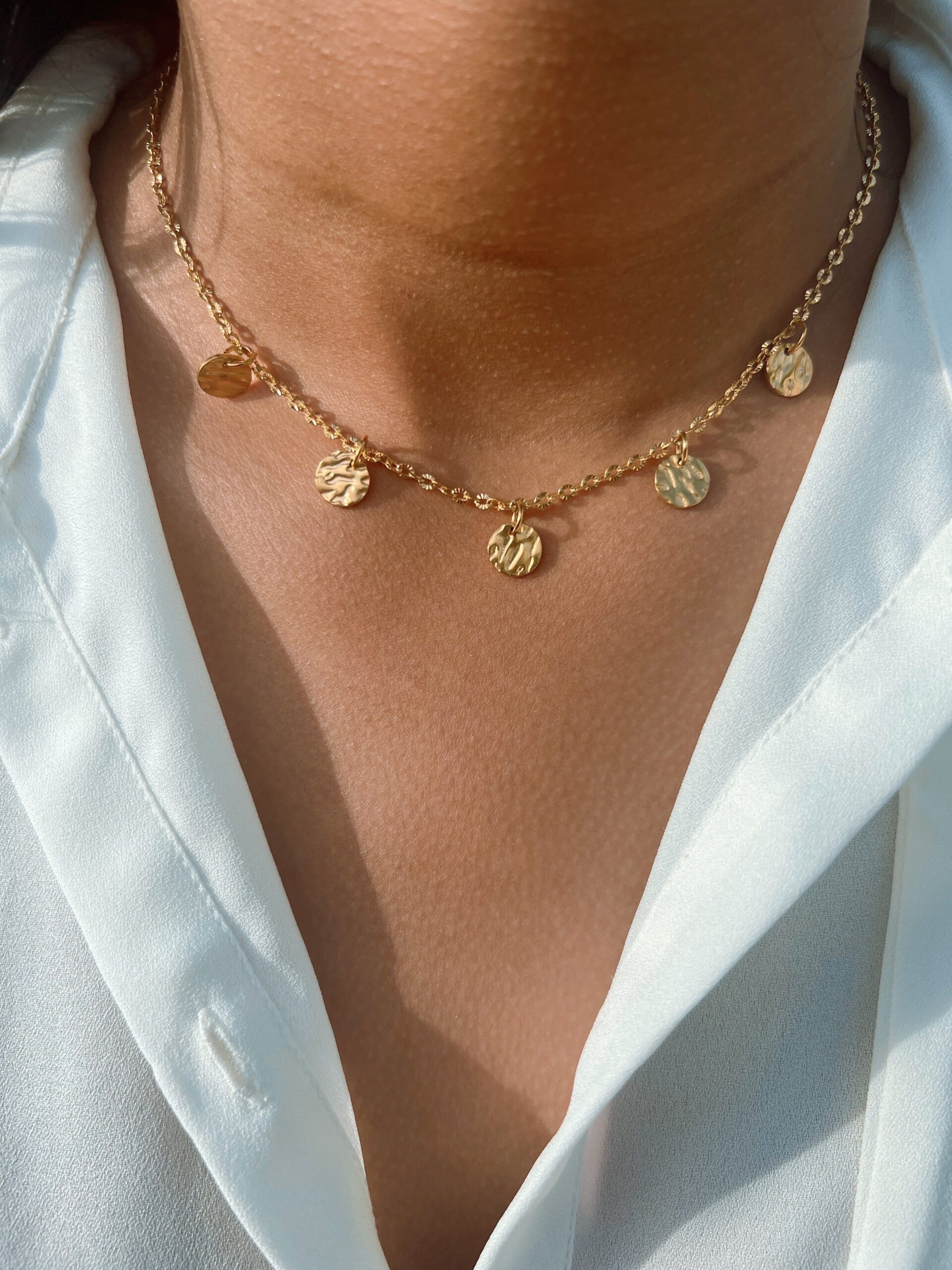 Mini Disc Necklace - Image 3