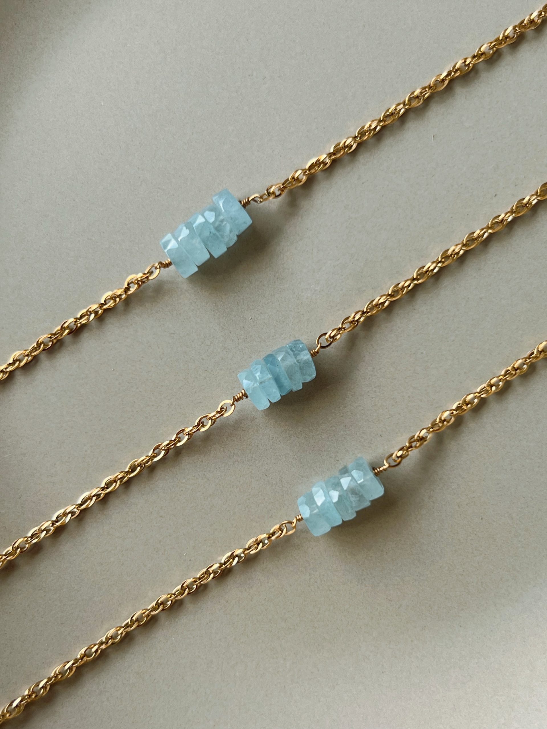 Aquamarine Thalassa Necklace - Image 3