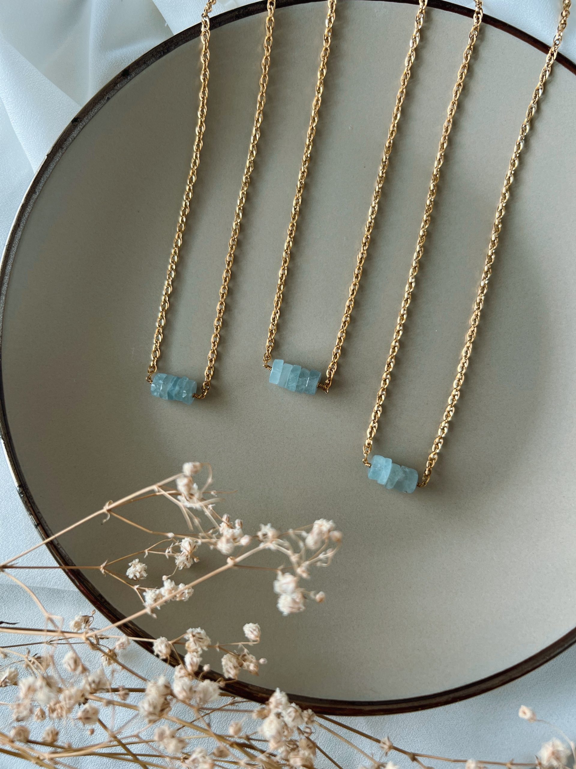 Aquamarine Thalassa Necklace - Image 2