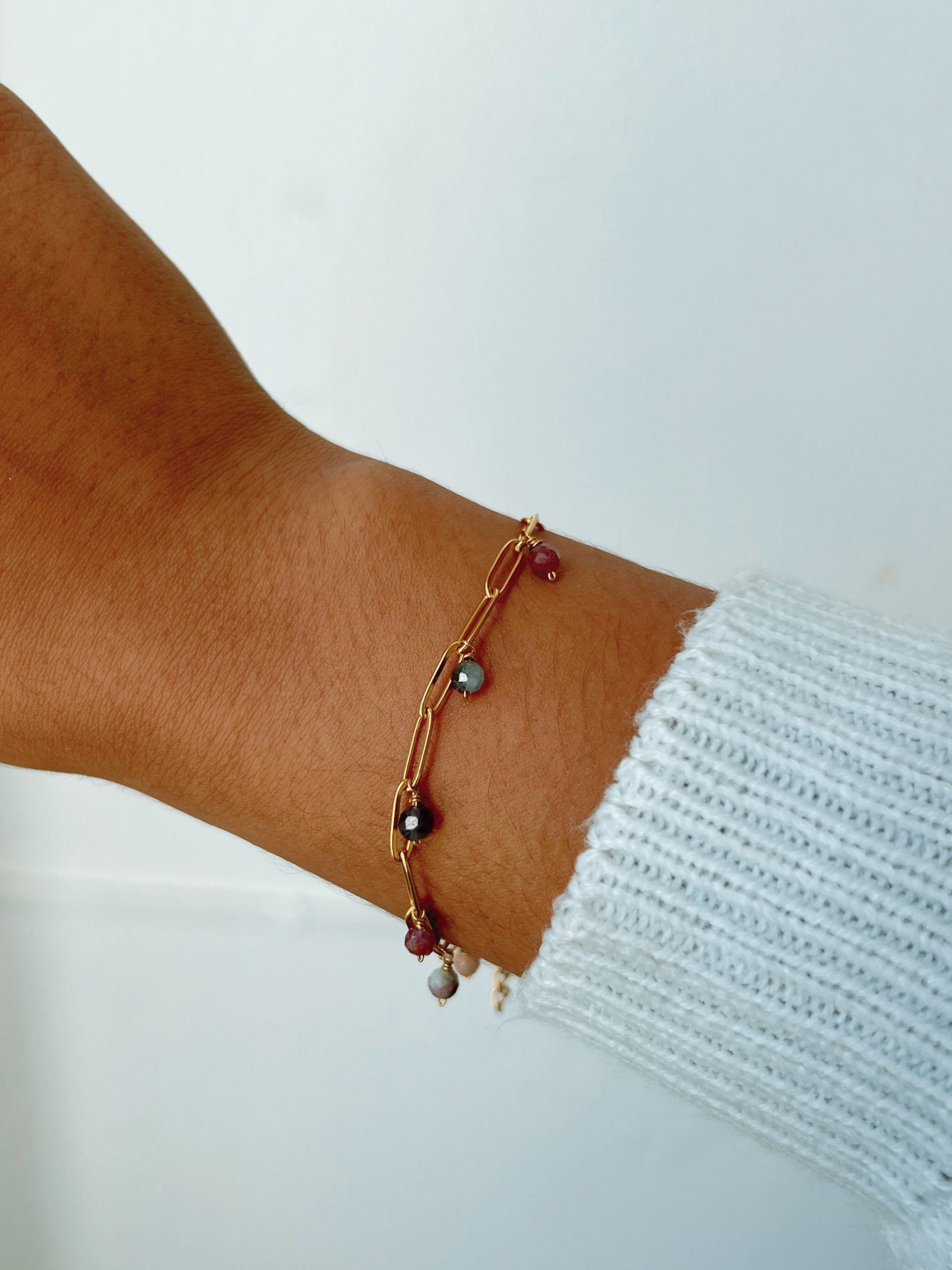 Thea Mixed Tourmaline Bracelet