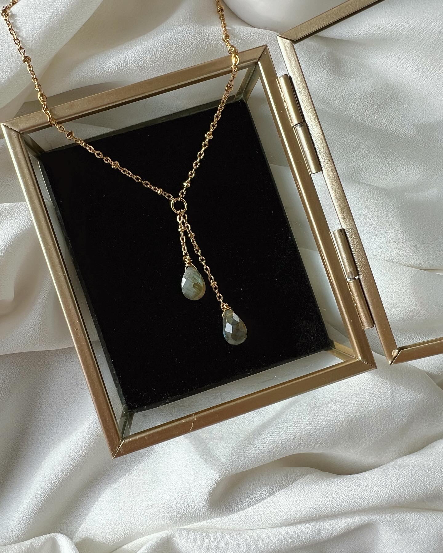 Faith Labradorite Necklace - Image 2