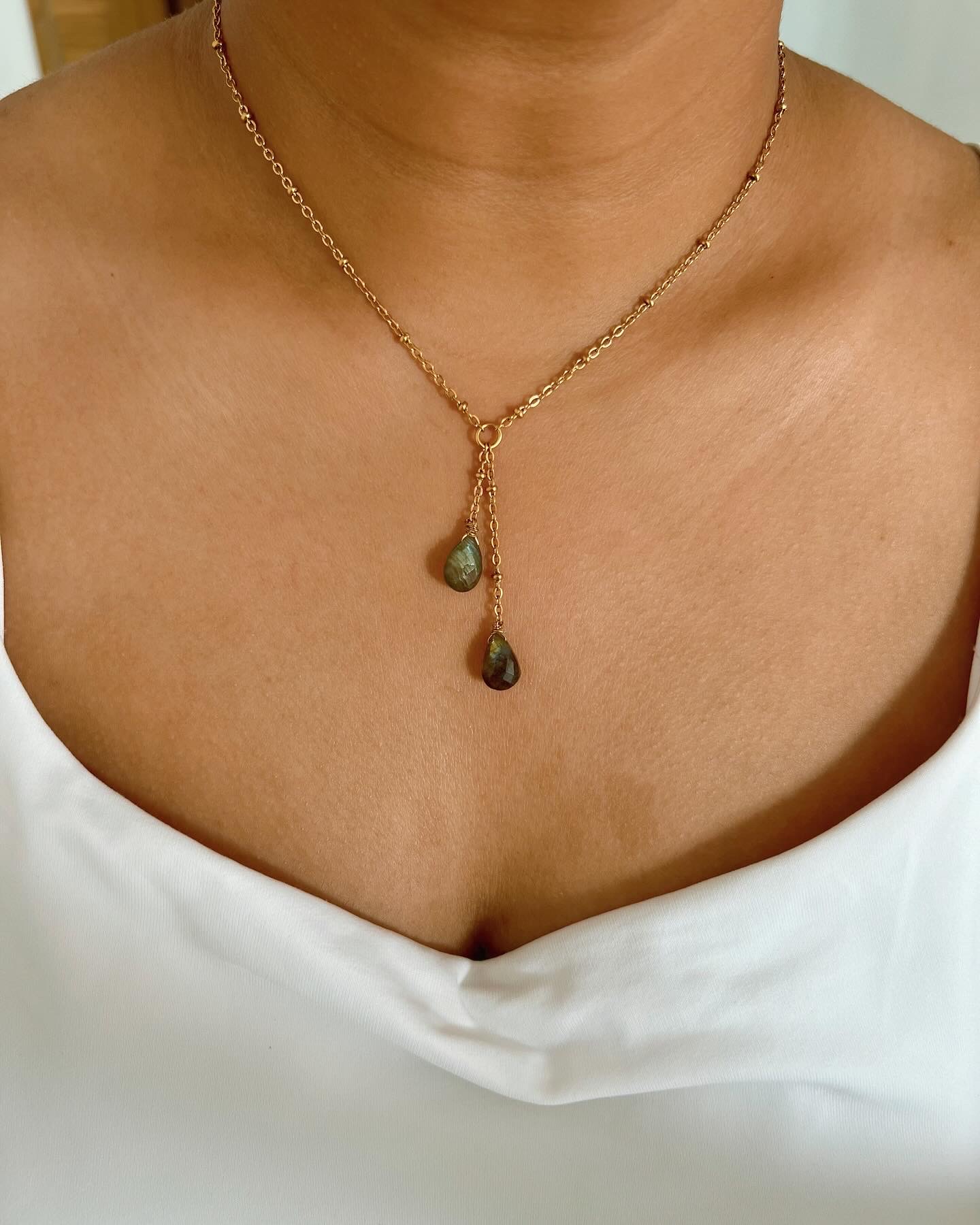 Faith Labradorite Necklace