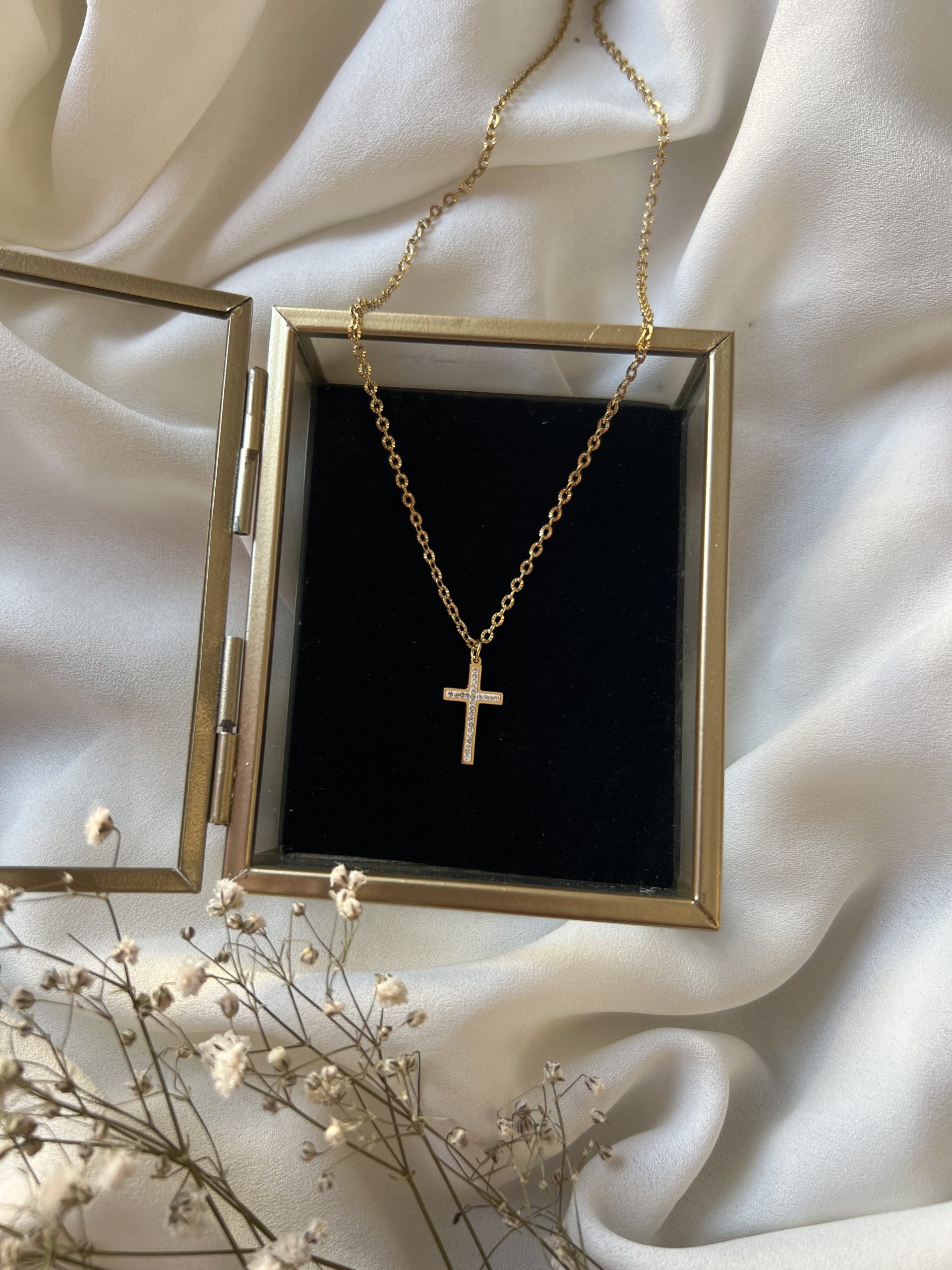 Eternity Cross Necklace - Image 5