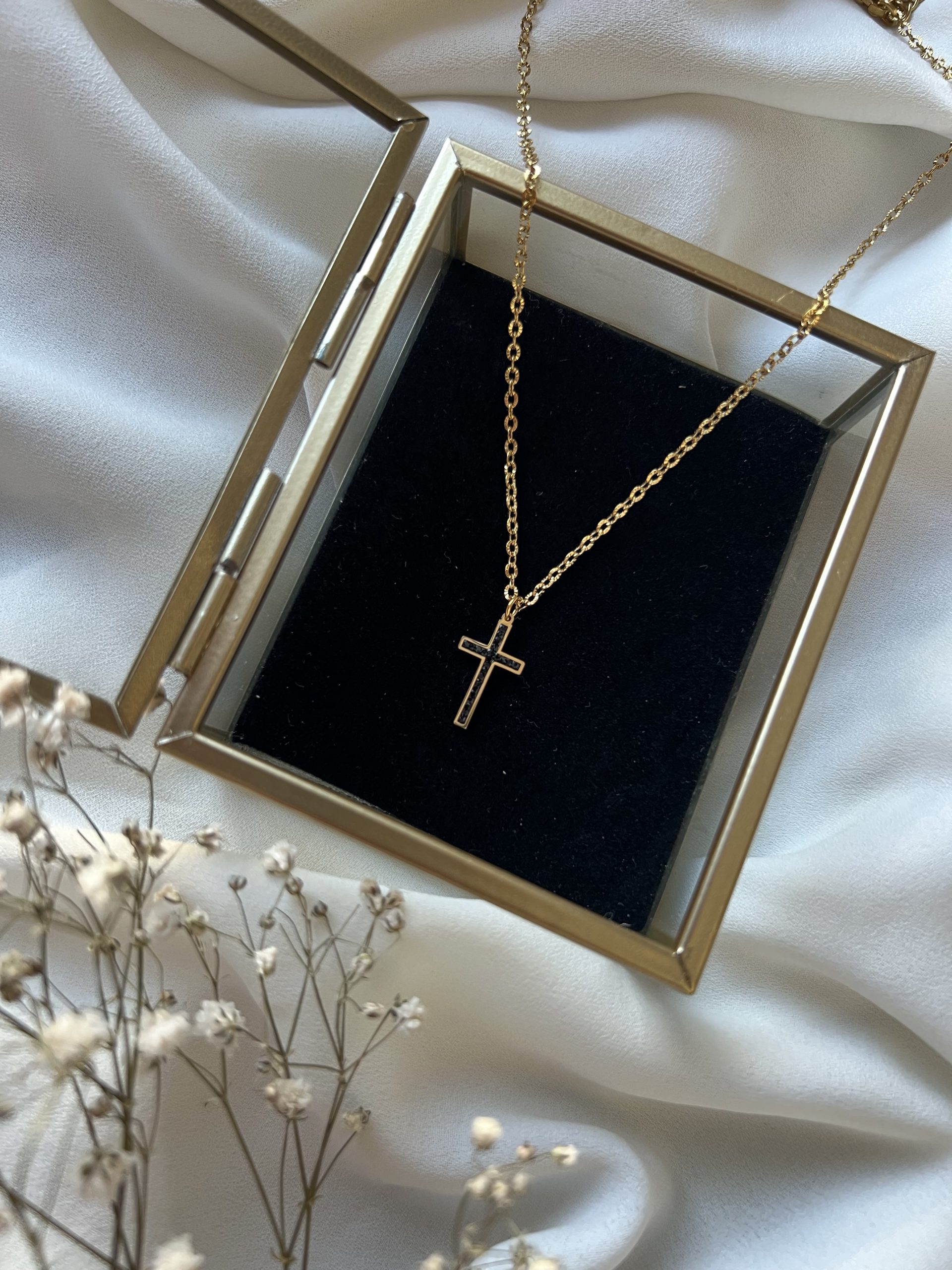 Eternity Cross Necklace - Image 3