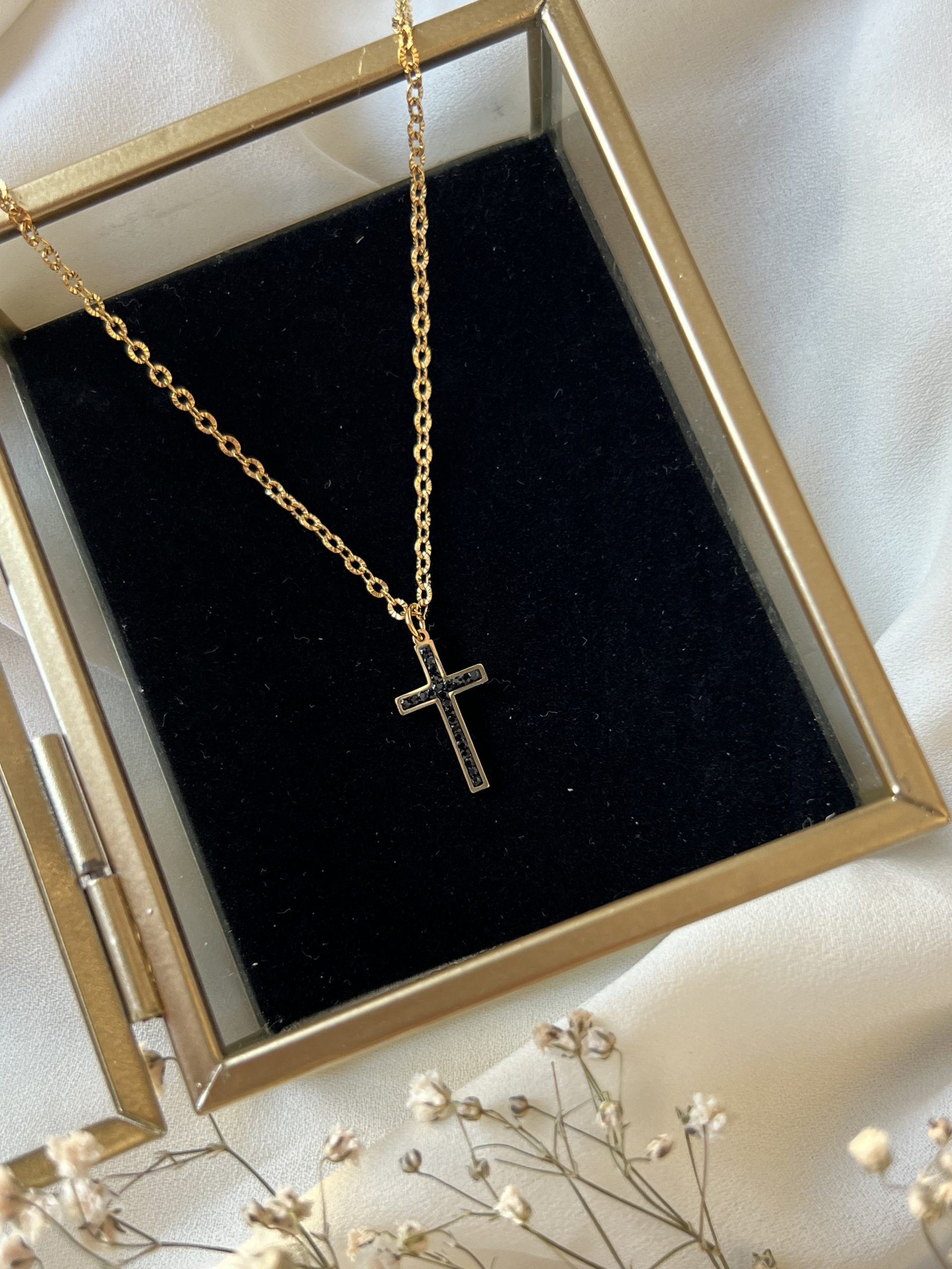 Eternity Cross Necklace - Image 2