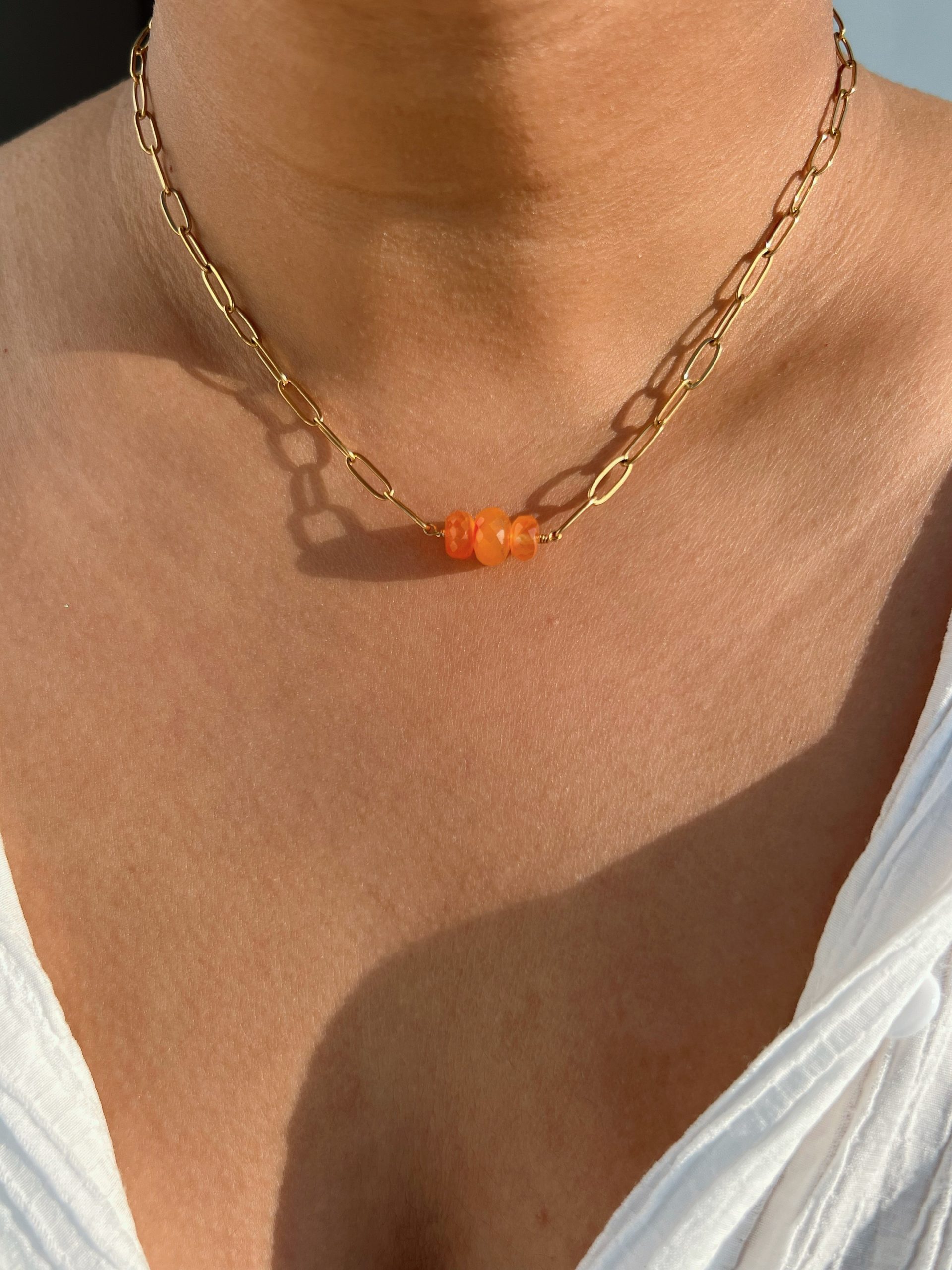 Vera (Carnelian) Necklace