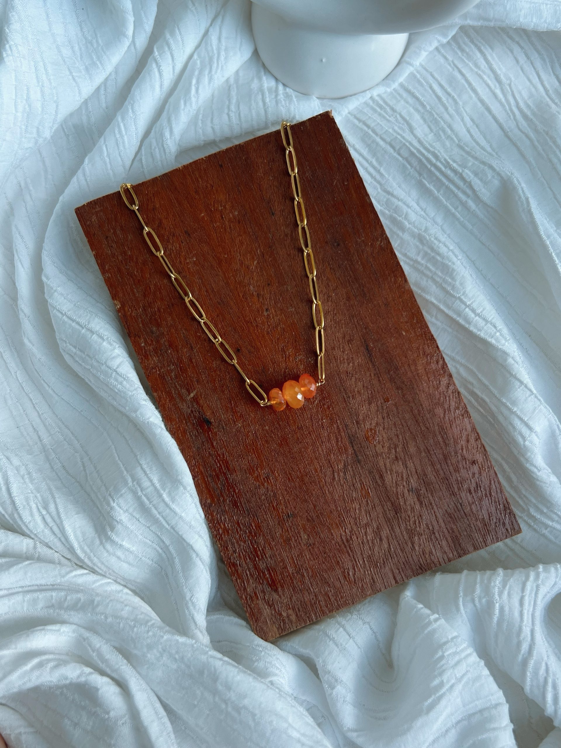 Vera (Carnelian) Necklace - Image 2