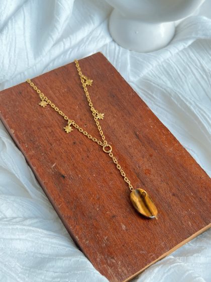 Agatha (Tigereyes ) Necklace