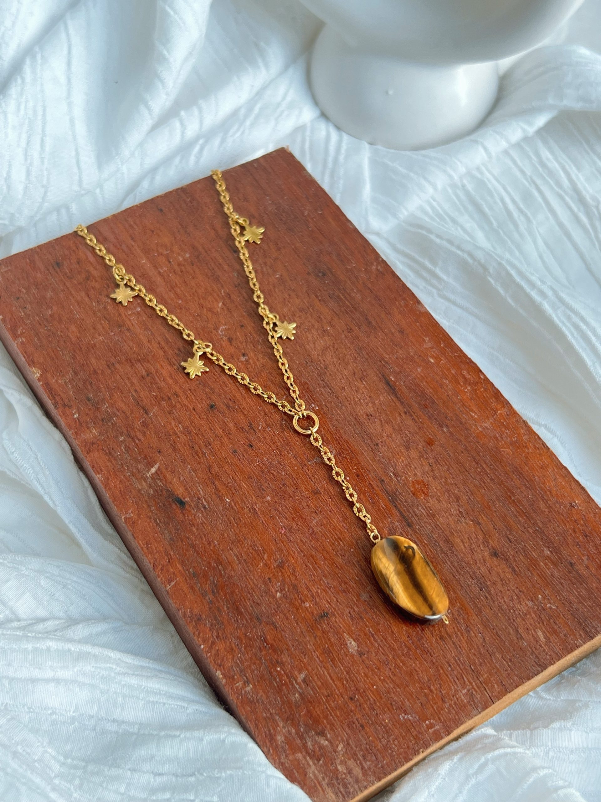 Agatha (Tigereyes ) Necklace