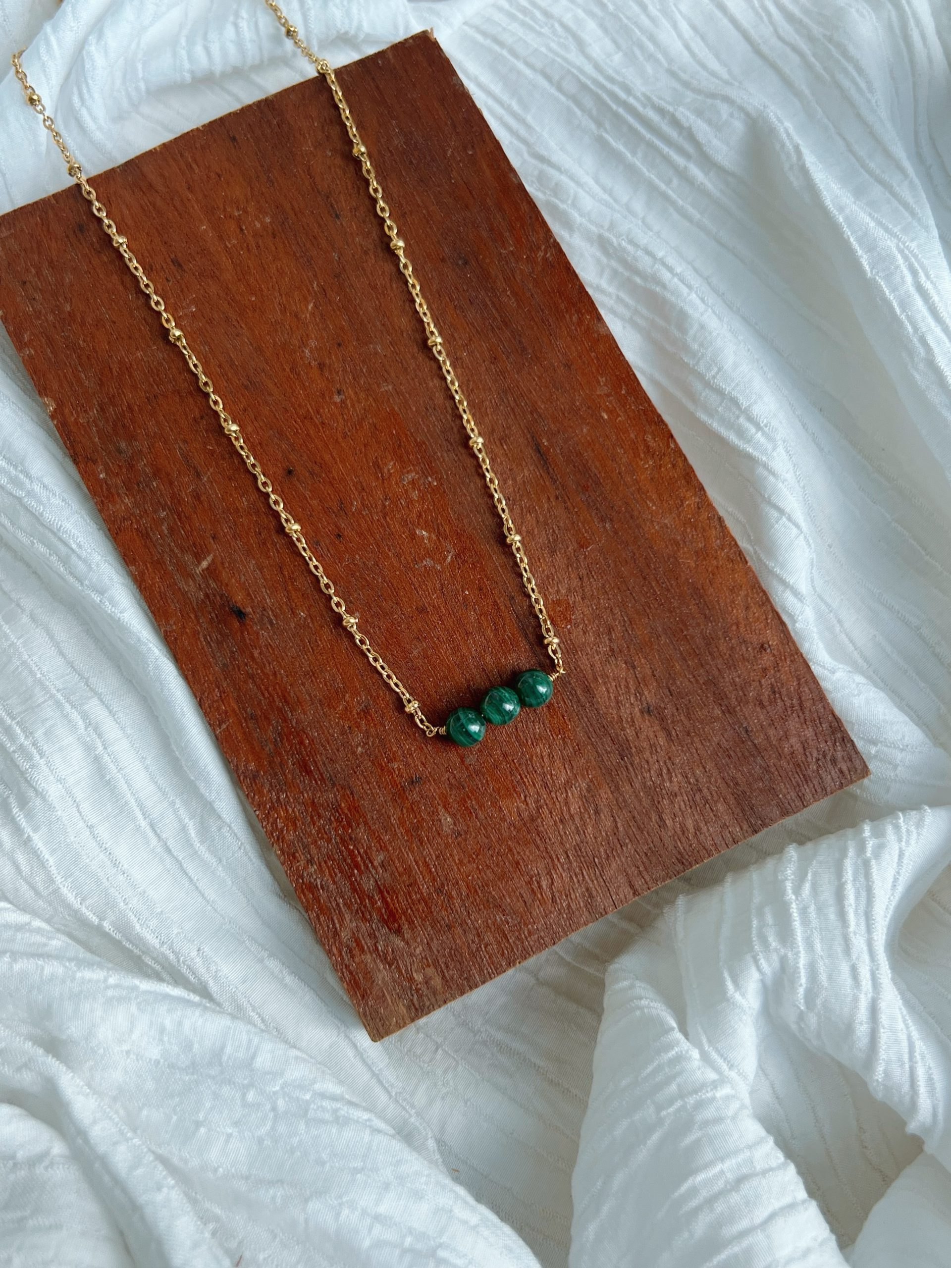 Trudy ( Malachite ) Necklace - Image 2