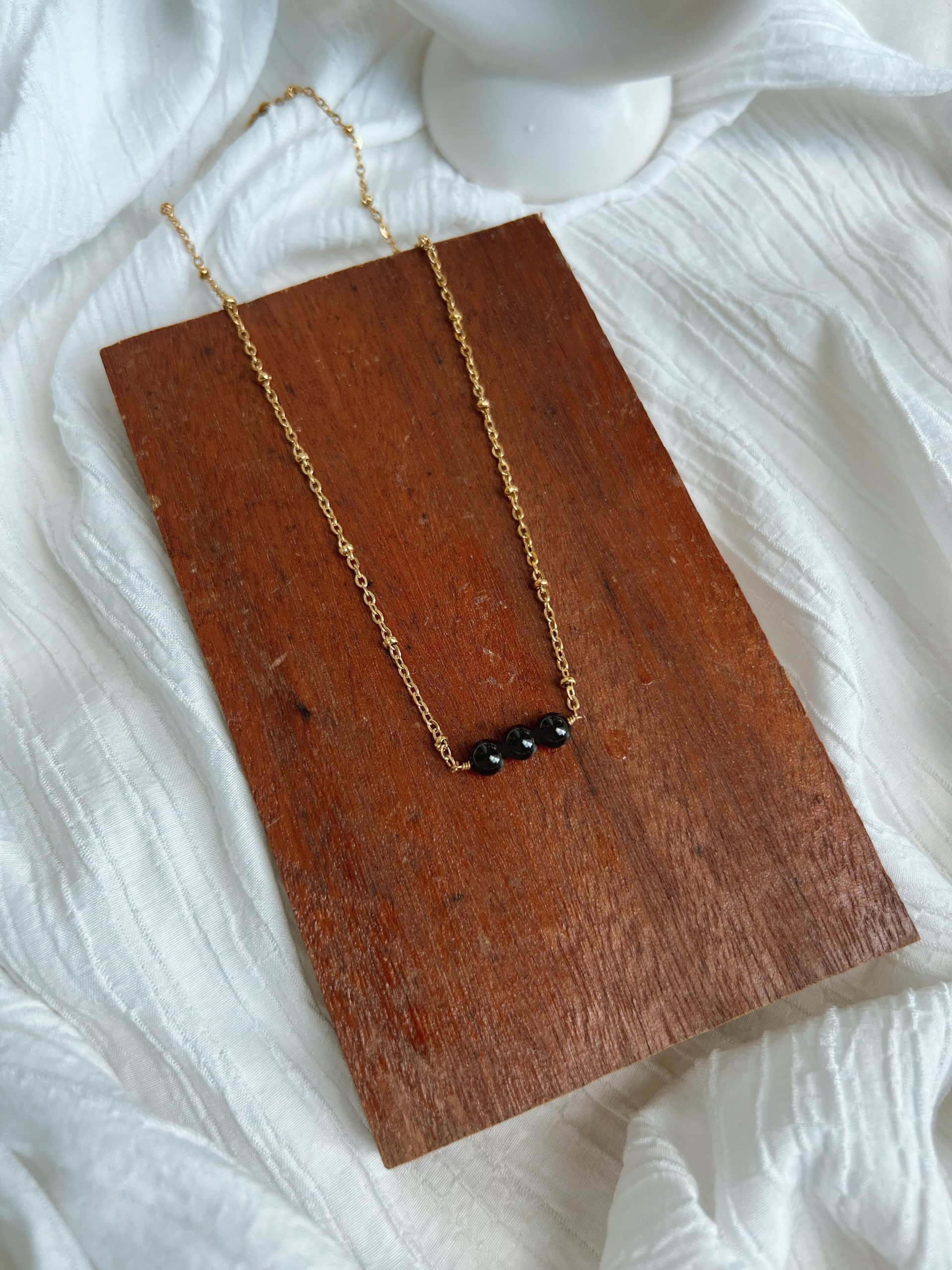 Trudy ( Black Tourmaline ) Necklace - Image 2