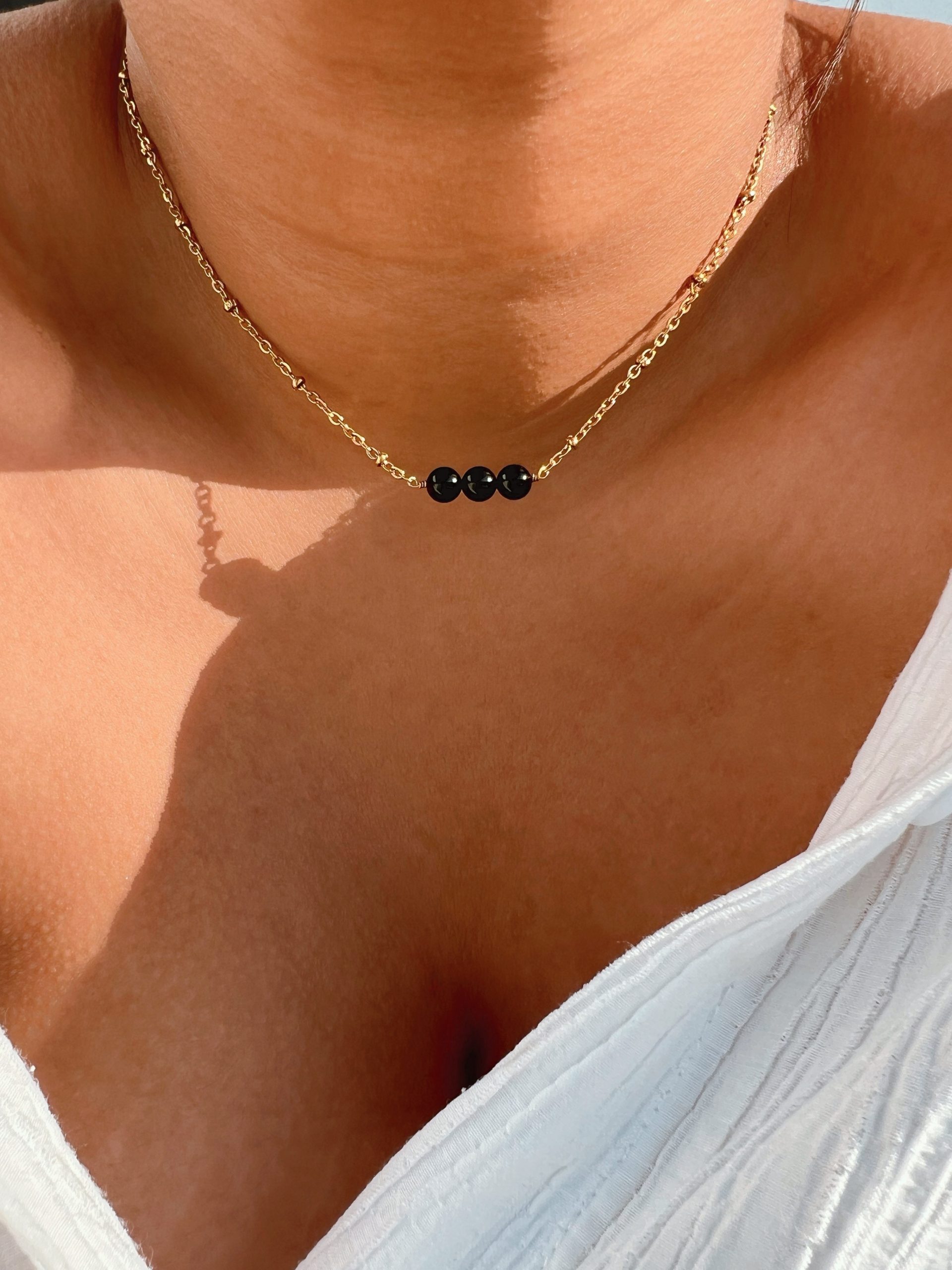 Trudy ( Black Tourmaline ) Necklace