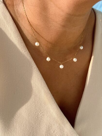 Idalia Freshwater Pearl Necklace