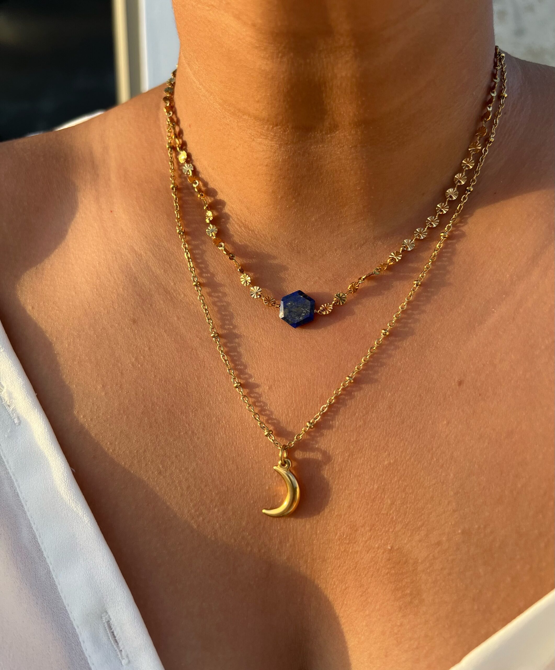Crescent Moon Necklace - Image 3