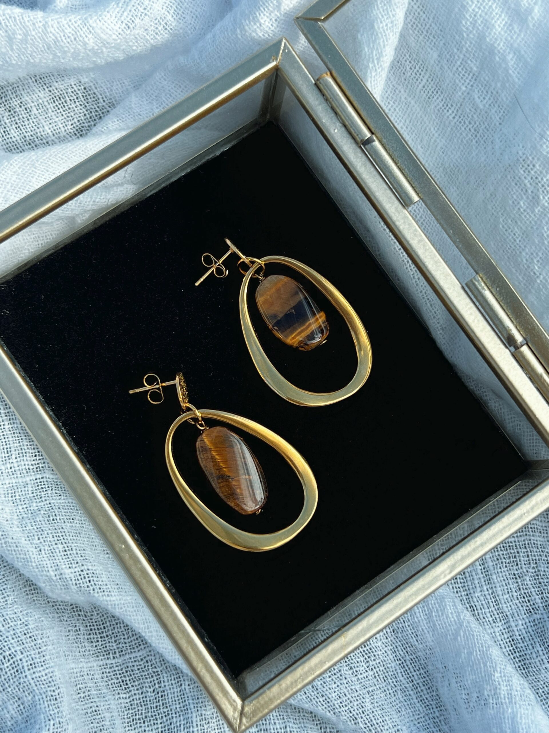 Yeira Tigereyes Earrings