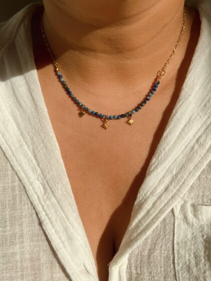 Lapis Lazuli Stella Necklace