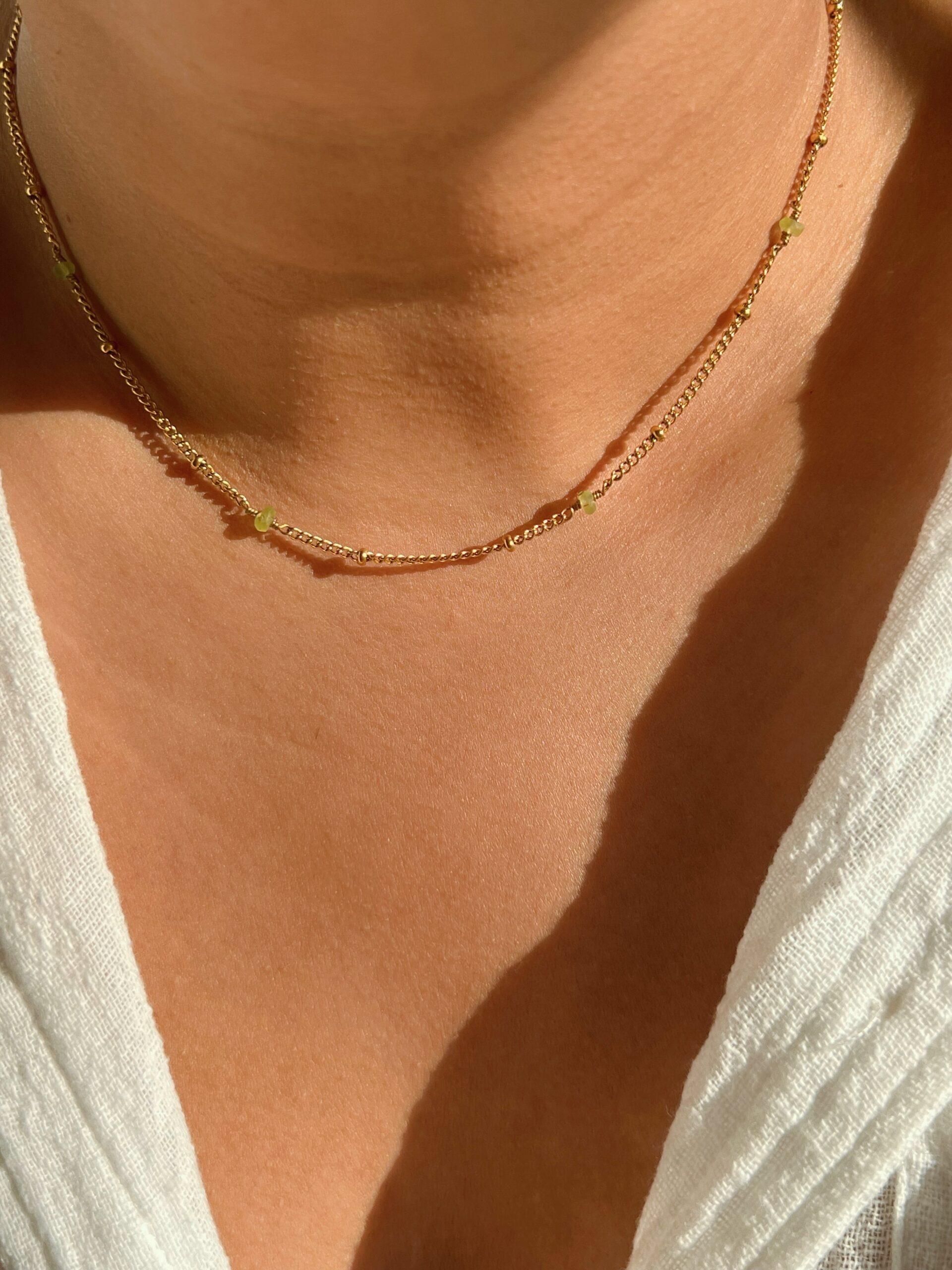 Peridot Heidi Necklace