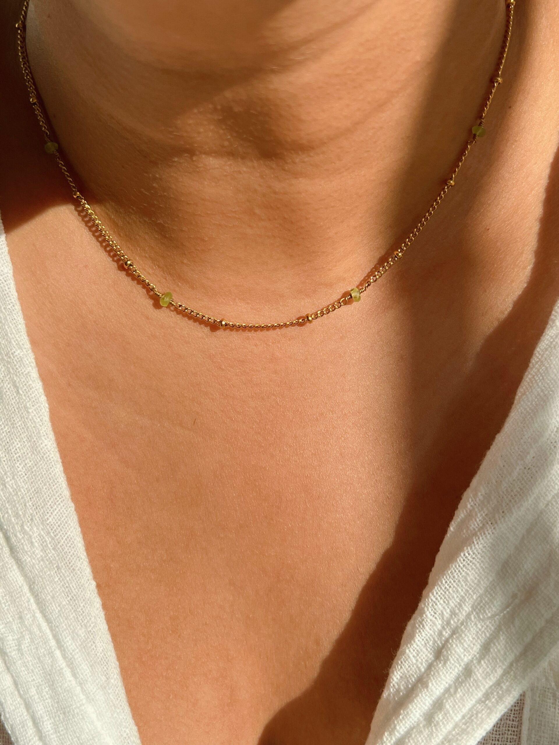 Peridot Heidi Necklace - Image 2
