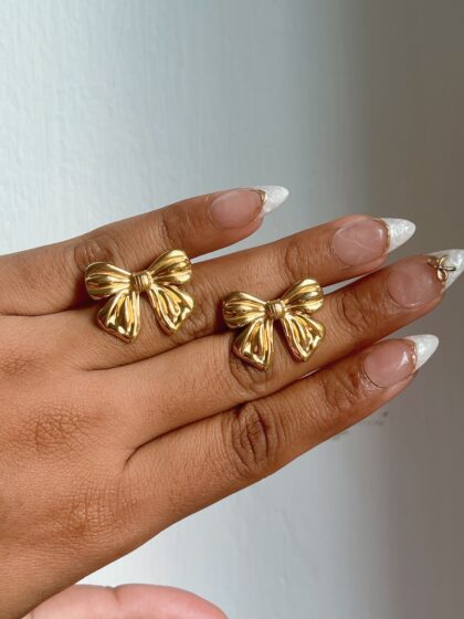 Bow Stud Earrings